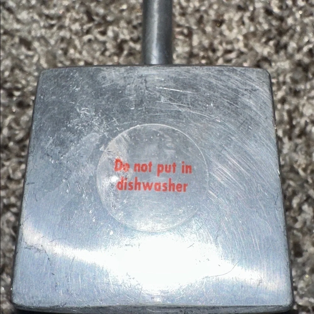 OXO Good Grips Aluminum Meat Pounder Tenderizer Rubber Handled Kitchen Utensil